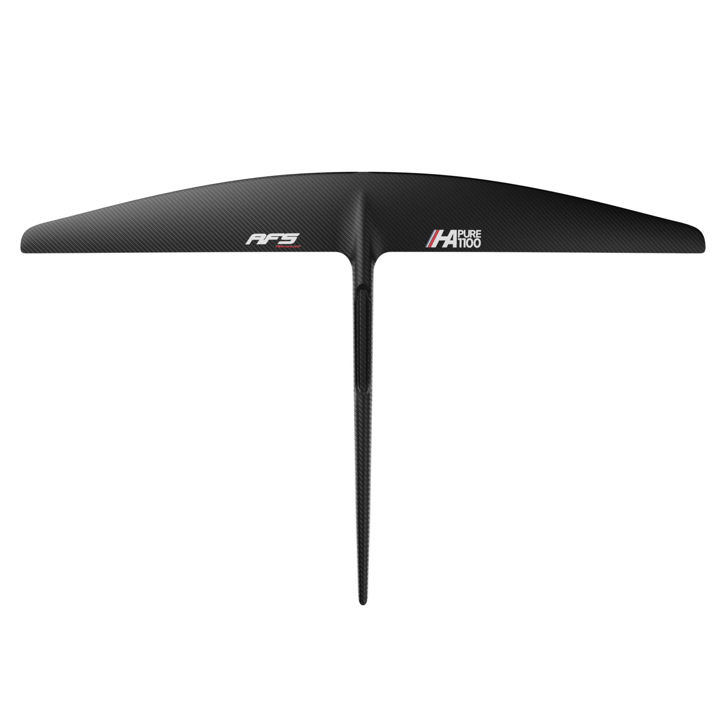 foil afs avion monobloc carbone Pure 1100 for wing foil, downwind and sup foil vue dessus pour image produit