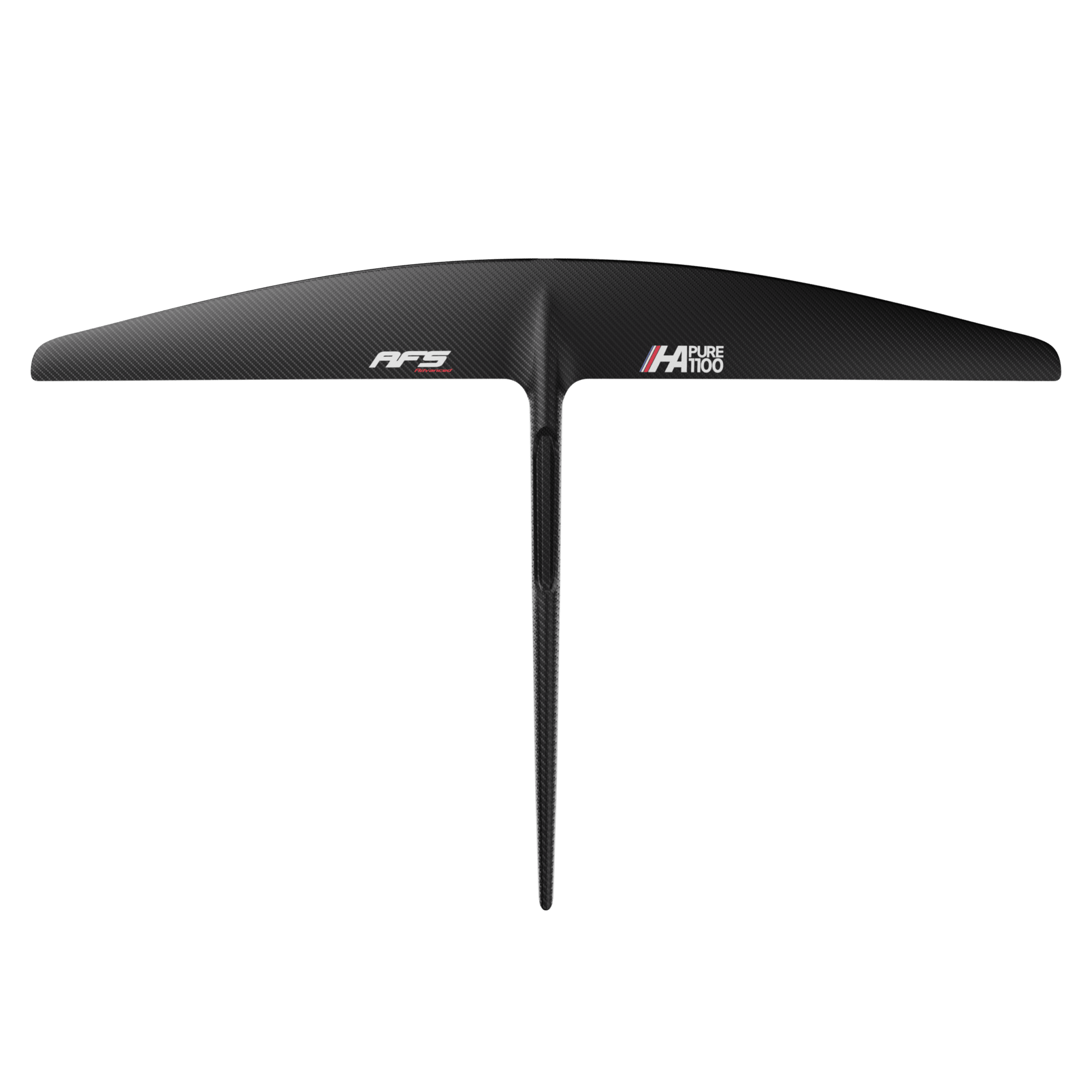 foil afs avion monobloc carbone Pure 1100 for wing foil, downwind and sup foil vue dessus pour image produit