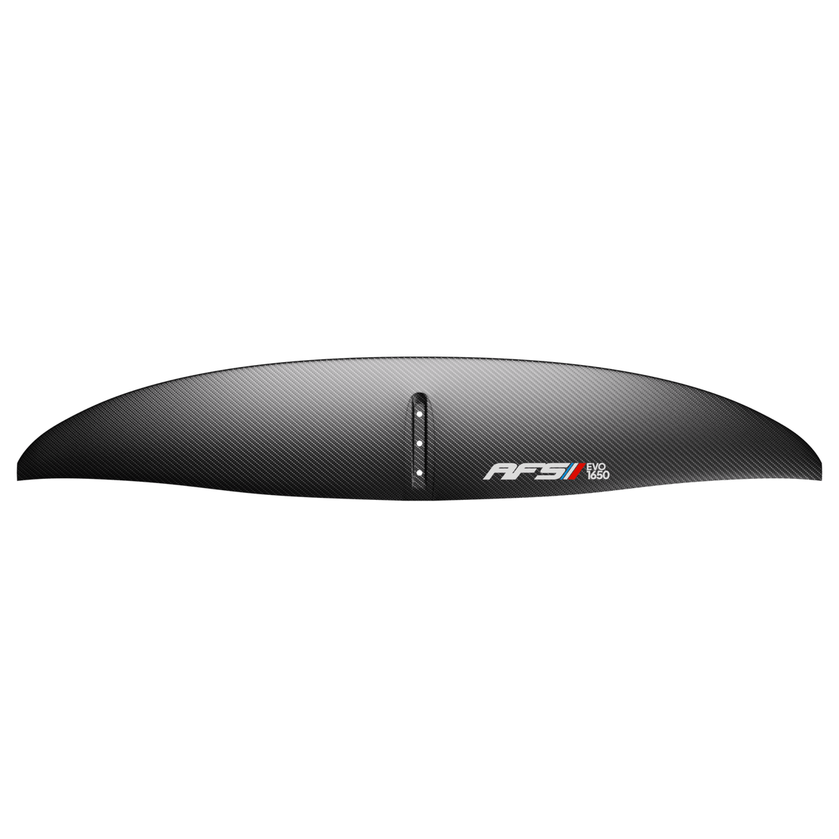 AFS Evo 1650 carbon front wing for wing foil, sup foil, surf foil, downwind or dockstart top view