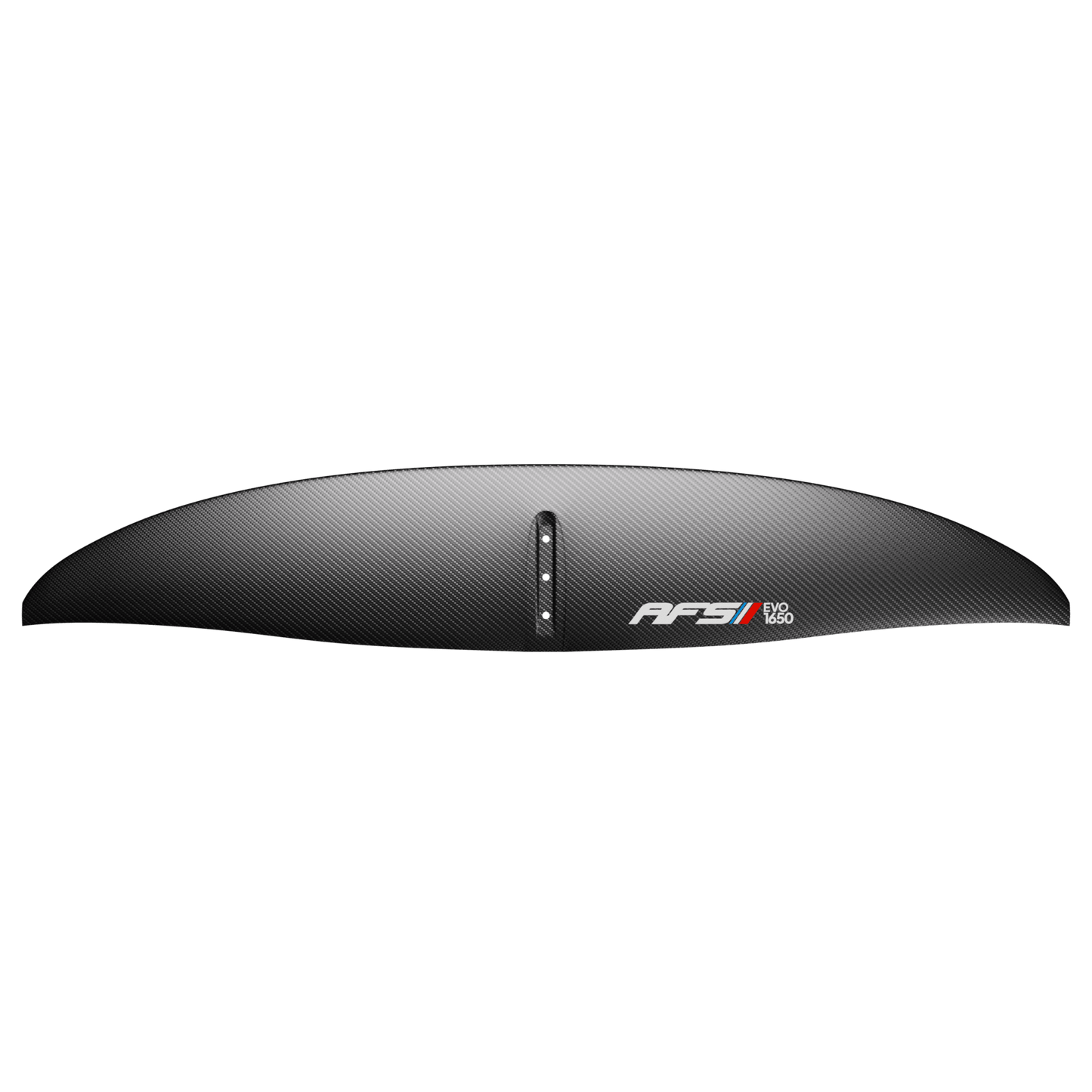 AFS Evo 1650 carbon front wing for wing foil, sup foil, surf foil, downwind or dockstart top view