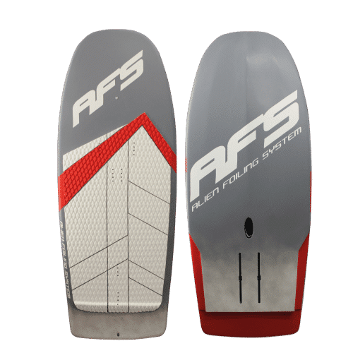 A pair of wakeboards with the letters AFS inscribed on them